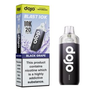 Dojo Blast 10K - Black Grape Dojo Blast 10K pre-filled pod kit in Black Grape flavour