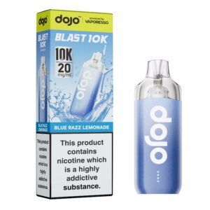 Dojo Blast 10K - Blue Razz Lemonade Dojo Blast 10K pre-filled pod kit in Blue Razz Lemonade flavour
