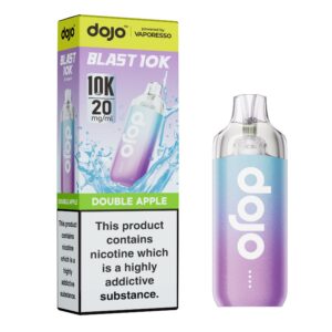 Dojo Blast 10K - Double Apple Dojo Blast 10K pre-filled pod kit in Double Apple flavour