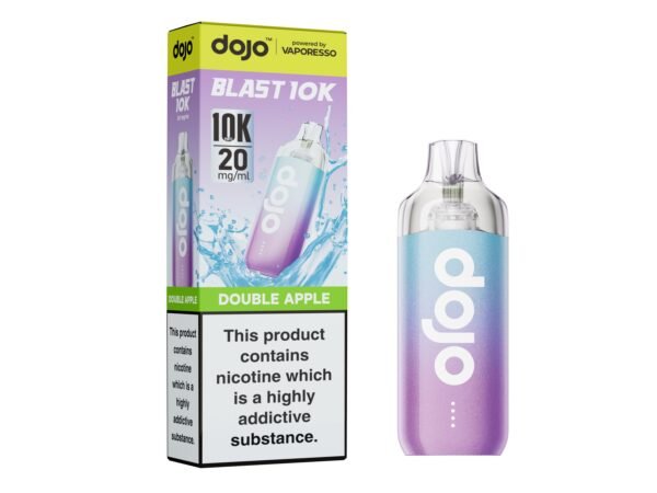 Dojo Blast 10K - Double Apple Dojo Blast 10K pre-filled pod kit in Double Apple flavour