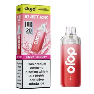 Dojo Blast 10K - Fizzy Cherry Dojo Blast 10K pre-filled pod kit in Fizzy Cherry flavour