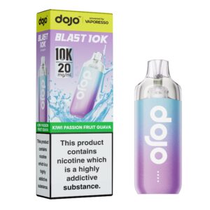 Dojo Blast 10K - Kiwi Passion Fruit Guava Dojo Blast 10K pre-filled pod kit in Kiwi Passion Fruit Guava flavour