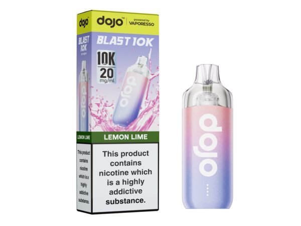 Dojo Blast 10K - Lemon Lime Dojo Blast 10K pre-filled pod kit in Lemon Lime flavour