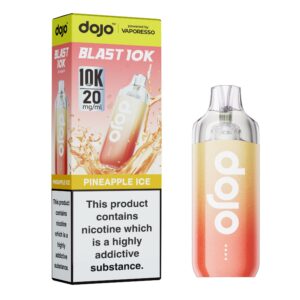 Dojo Blast 10K - Pineapple Ice Dojo Blast 10K pre-filled pod kit in Pineapple Ice flavour