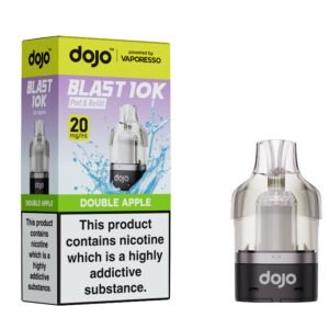 Dojo Blast 10K Pods - Double Apple Dojo Blast 10K replacement pod in Double Apple flavour