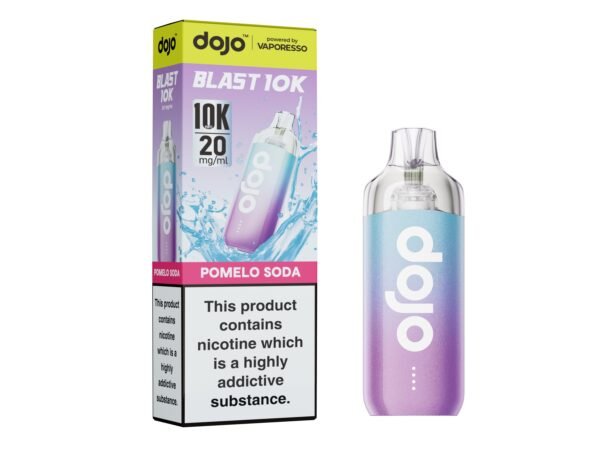 Dojo Blast 10K - Pomelo Soda Dojo Blast 10K pre-filled pod kit in Pomelo Soda flavour