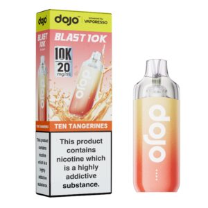 Dojo Blast 10K - Ten Tangerines Dojo Blast 10K pre-filled pod kit in Ten Tangerines flavour