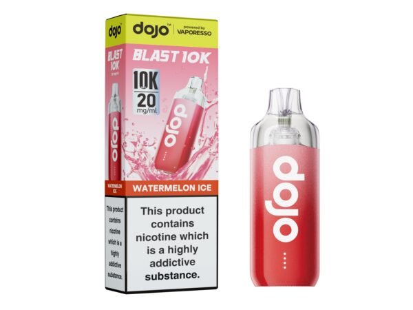Dojo Blast 10K - Watermelon Ice Dojo Blast 10K pre-filled pod kit in Watermelon Ice flavour