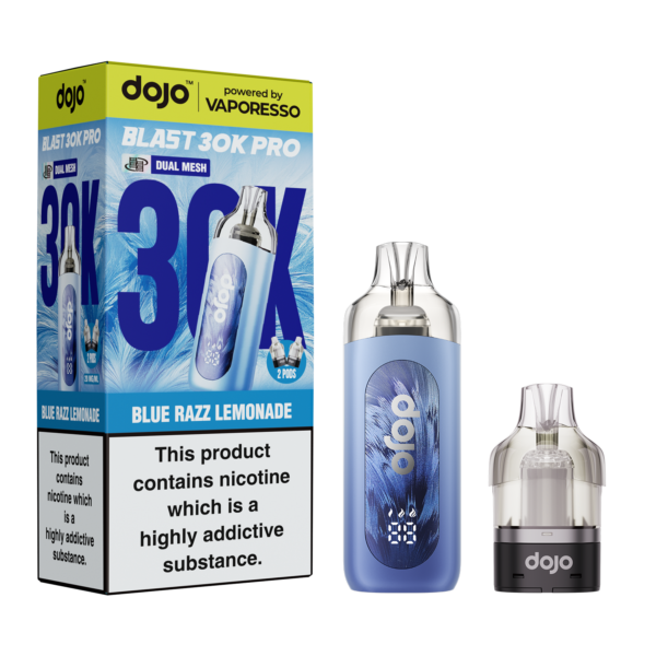 DOJO BLAST 30K KITS - BLUE-RAZZ-LEMONADE Dojo Blast 30K - Blue Razz Lemonade