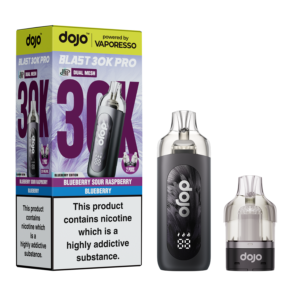 DOJO BLAST 30K KITS - BLUEBERRY-SOUR-RASPBERRY+BLUEBERRY Dojo Blast 30K - Blueberry Sour Raspberry + Blueberry