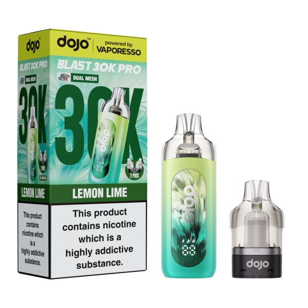 DOJO BLAST 30K KITS - LEMON-LIME Dojo Blast 30K - Lemon Lime