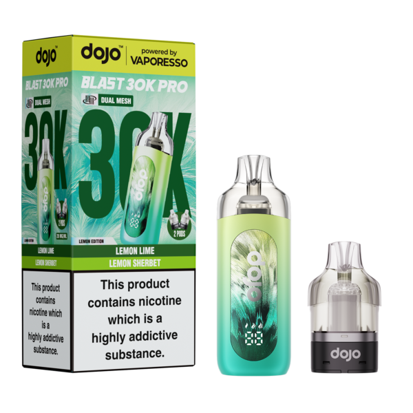 DOJO BLAST 30K KITS - LEMON-LIME+LEMON-SHERBET Dojo Blast 30K - Lemon Lime + Lemon Sherbet