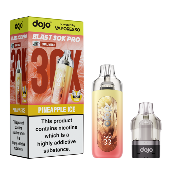 DOJO BLAST 30K KITS - PINEAPPLE-ICE Dojo Blast 30K - Pineapple Ice