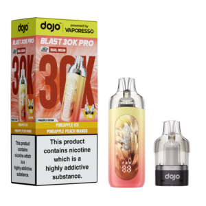 DOJO BLAST 30K KITS - PINEAPPLE-ICE+PINEAPPLE-PEACH-MANGO Dojo Blast 30K - Pineapple Ice + Pineapple Peach Mango