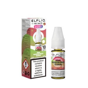 ElfLiq Kiwi Passionfruit Guava nic salt e-liquid 10mg bottle