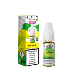 ElfLiq Lemon Lime nic salt e-liquid 10mg bottle