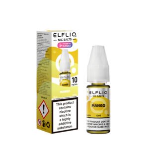 ElfLiq Mango nic salt e-liquid 10mg bottle