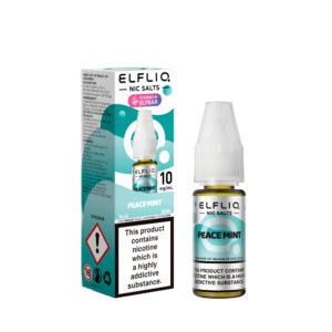 ElfLiq Peacemint - 10mg ElfLiq Peacemint nic salt e-liquid 10mg bottle