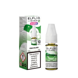ElfLiq Pinacolada nic salt e-liquid 10mg bottle