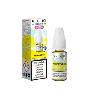 ElfLiq Pineapple Ice - 10mg ElfLiq Pineapple Ice nic salt e-liquid 10mg bottle