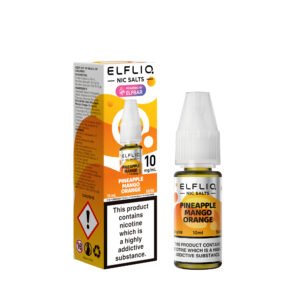 ElfLiq Pineapple Mango Orange - 10mg ElfLiq Pineapple Mango Orange nic salt e-liquid 10mg bottle