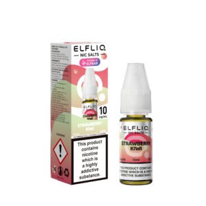 ElfLiq Strawberry Kiwi - 10mg ElfLiq Strawberry Kiwi nic salt e-liquid 10mg bottle
