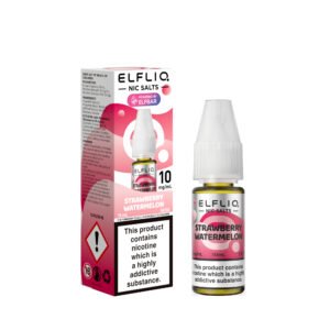 ElfLiq Strawberry Watermelon - 10mg ElfLiq Strawberry Watermelon nic salt e-liquid 10mg bottle