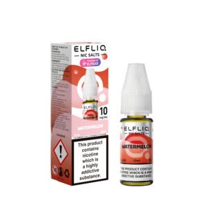 ElfLiq Watermelon - 10mg ElfLiq Watermelon nic salt e-liquid 10mg bottle