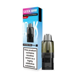 GeekBar Hagimi Pro Max 10 Pods - Blue Sour Raspberry GeekBar Hagimi Pro Max 10 replacement pod in Blue Sour Raspberry flavour