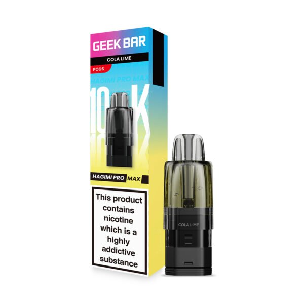 GeekBar Hagimi Pro Max 10 replacement pod in Cola Lime flavour