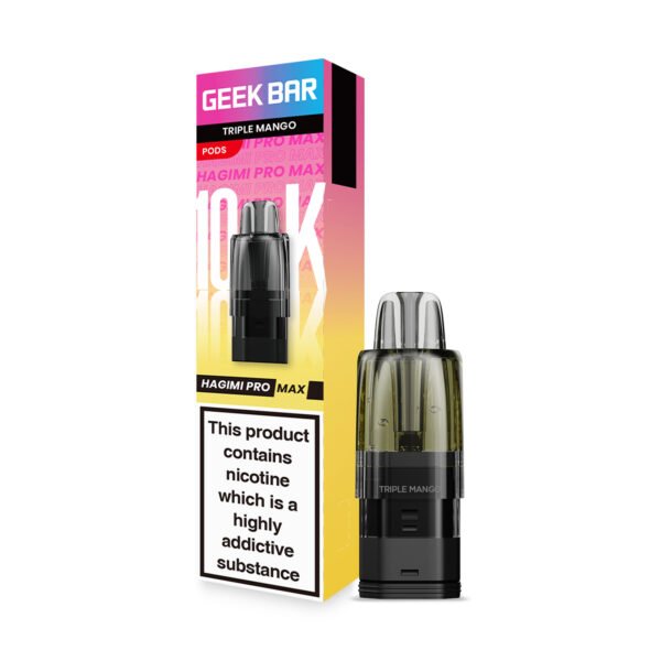 GeekBar Hagimi Pro Max 10 replacement pod in Triple Mango flavour