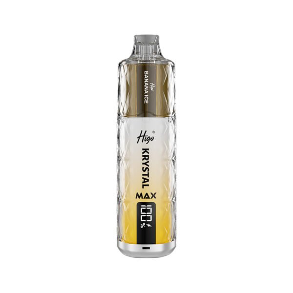 Higo Krystal Max 7500 prefilled pod kit in Banana Ice flavour