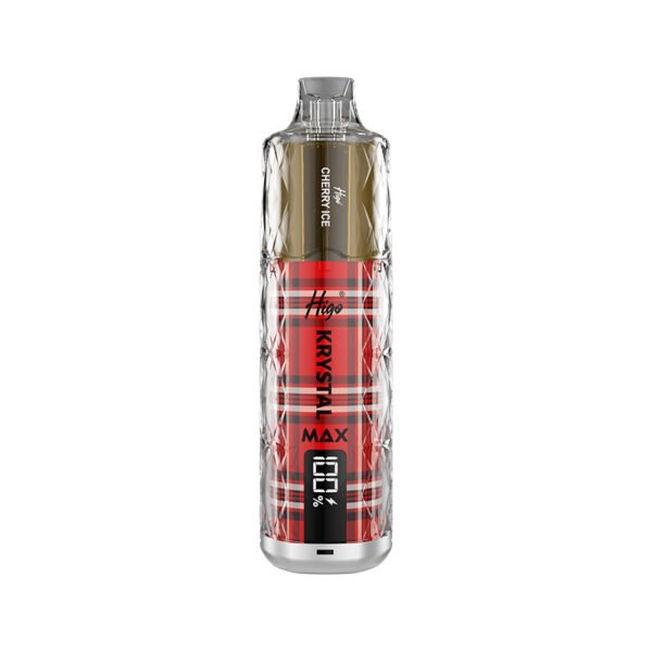 Higo Krystal Max 7500 Pod Kit - Cherry Ice Higo Krystal Max 7500 prefilled pod kit in Cherry Ice flavour