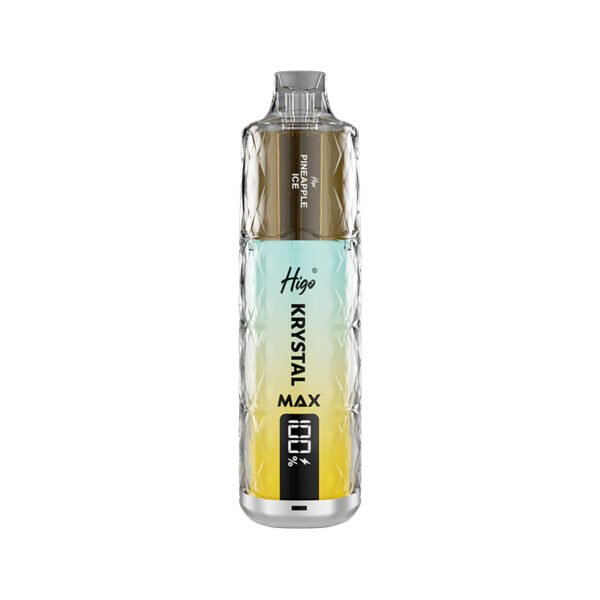 Higo Krystal Max 7500 prefilled pod kit in Pineapple Ice flavour