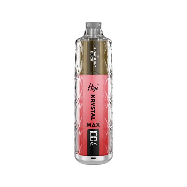 Higo Krystal Max 7500 prefilled pod kit in Strawberry Burst flavour