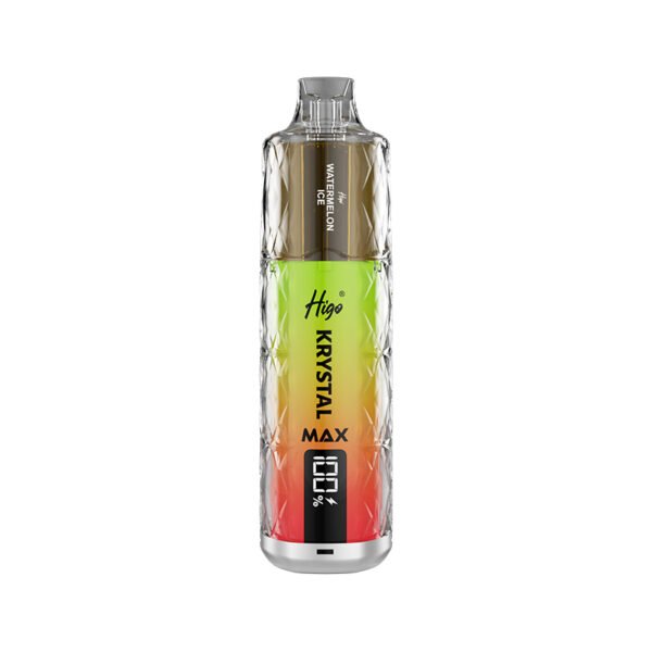 Higo Krystal Max 7500 Pod Kit - Watermelon Ice Higo Krystal Max 7500 prefilled pod kit in Watermelon Ice flavour