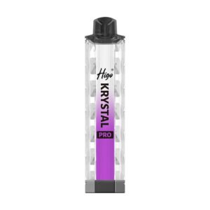 Higo Krystal Pro 600 - Grape Higo Krystal Pro 600 prefilled pod kit in Grape flavour
