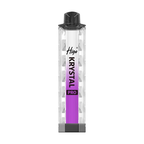 Higo Krystal Pro 600 - Grape Higo Krystal Pro 600 prefilled pod kit in Grape flavour
