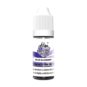Higo Nic Salts 10ml - Blue Raspberry (10mg) Higo Nic Salts 10ml Blue Raspberry nic salt e-liquid bottle - 10mg strength, UK TPD compliant