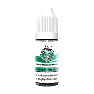 Higo Nic Salts 10ml - Blue Razz Lemonade (10mg) Higo Nic Salts 10ml Blue Razz Lemonade nic salt e-liquid bottle - 10mg strength, UK TPD compliant