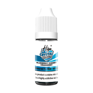 Higo Nic Salts 10ml - Blueberry Cherry Cranberry (10mg) Higo Nic Salts 10ml Blueberry Cherry Cranberry nic salt e-liquid bottle - 10mg strength, UK TPD compliant