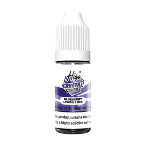 Higo Nic Salts 10ml - Blueberry Lemon Lime (10mg) Higo Nic Salts 10ml Blueberry Lemon Lime nic salt e-liquid bottle - 10mg strength, UK TPD compliant