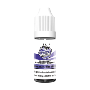 Higo Nic Salts 10ml - Blueberry Raspberry Cherry (10mg) Higo Nic Salts 10ml Blueberry Raspberry Cherry nic salt e-liquid bottle - 10mg strength, UK TPD compliant