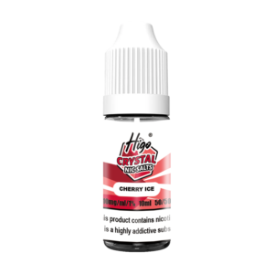 Higo Nic Salts 10ml - Cherry Ice (10mg) Higo Nic Salts 10ml Cherry Ice nic salt e-liquid bottle - 10mg strength, UK TPD compliant