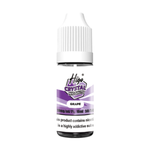 Higo Nic Salts 10ml - Grape (10mg) Higo Nic Salts 10ml Grape nic salt e-liquid bottle - 10mg strength, UK TPD compliant