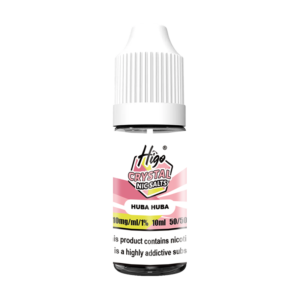 Higo Nic Salts 10ml - Huba Huba (10mg) Higo Nic Salts 10ml Huba Huba nic salt e-liquid bottle - 10mg strength, UK TPD compliant