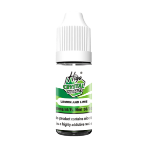 Higo Nic Salts 10ml - Lemon & Lime (10mg) Higo Nic Salts 10ml Lemon & Lime nic salt e-liquid bottle - 10mg strength, UK TPD compliant