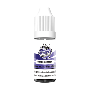 Higo Nic Salts 10ml - Mixed Berries (10mg) Higo Nic Salts 10ml Mixed Berries nic salt e-liquid bottle - 10mg strength, UK TPD compliant