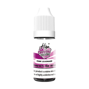 Higo Nic Salts 10ml - Pink Lemonade (10mg) Higo Nic Salts 10ml Pink Lemonade nic salt e-liquid bottle - 10mg strength, UK TPD compliant
