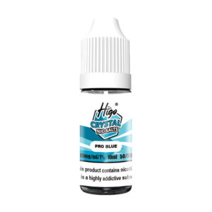 Higo Nic Salts 10ml - Pro Blue (10mg) Higo Nic Salts 10ml Pro Blue nic salt e-liquid bottle - 10mg strength, UK TPD compliant